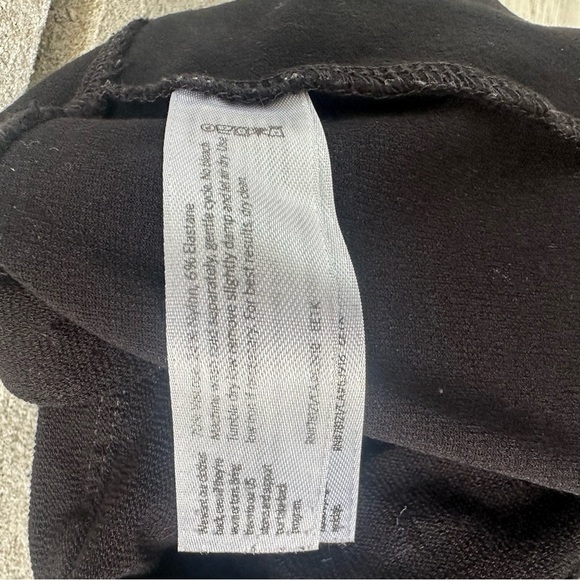 Eileen Fisher System Washable Stretch Crepe Slim Ankle Pants Black - Picture 9 of 10